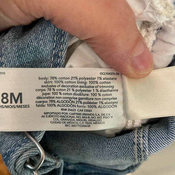 Set of 2 OshKosh Denim Jumpers - Picture 7 of 9